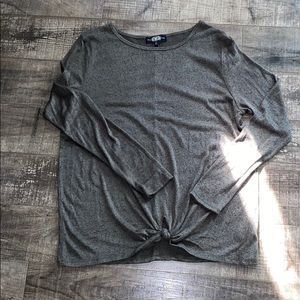 Lightweight army green top